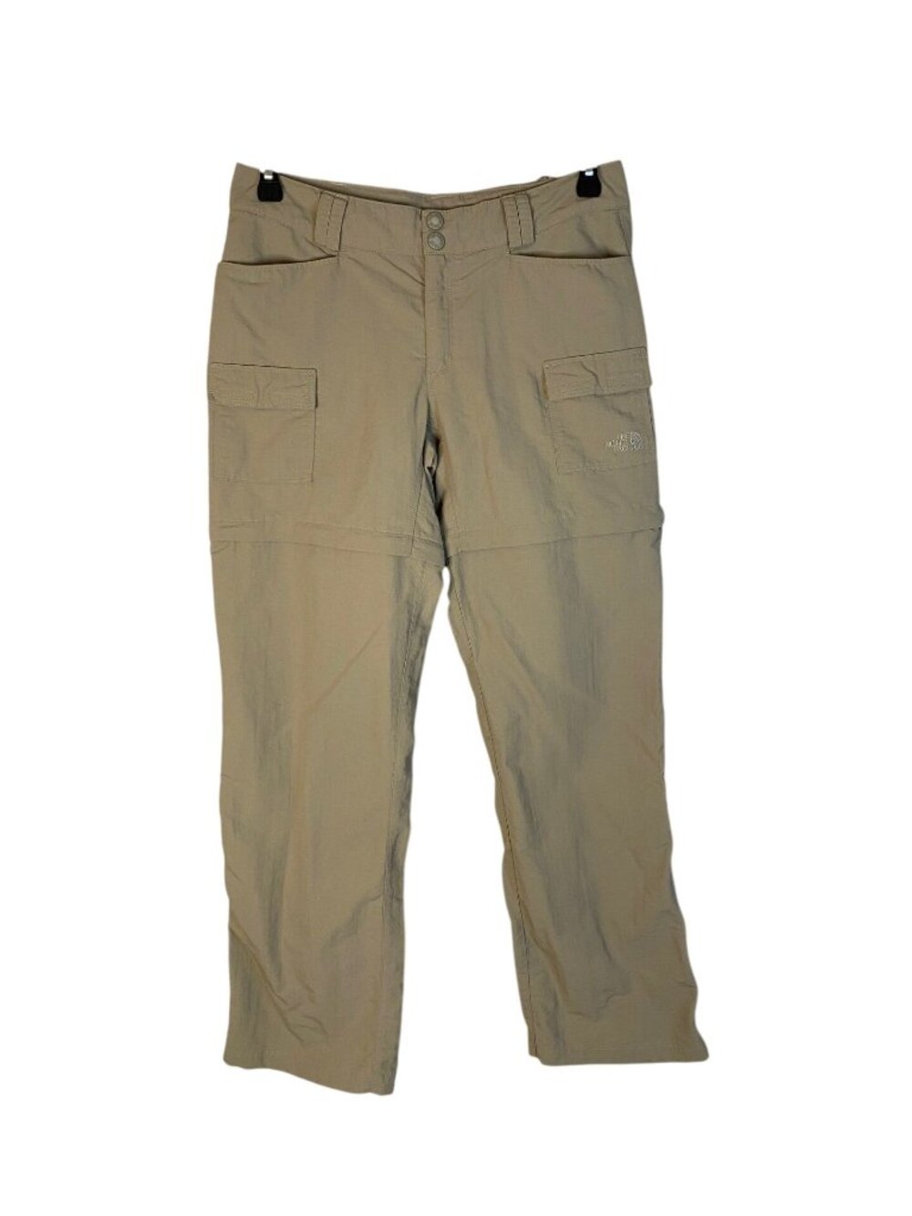 The North Face Paramount Valley convertible Cargo Pants Shorts Beige Hiking Sz10